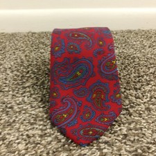 Vintage Brooks Brothers Makers Tie Silk Paisley Multicolor 56L 3.25W USA Made