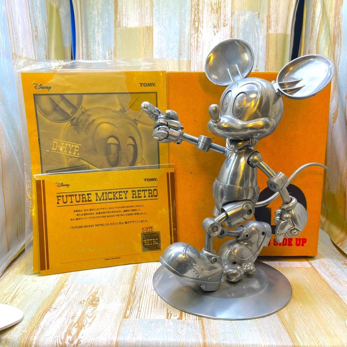 レビュー高評価の商品! MICKEY FUTURE Dhyp. RETRO Sorayama Motoi Mickey Future TOMY ミッキーマウス