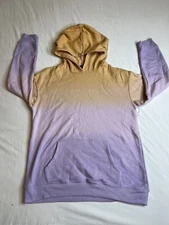 Art Class unisex Hoodie size XL(14) tie-dye Purple / Orange