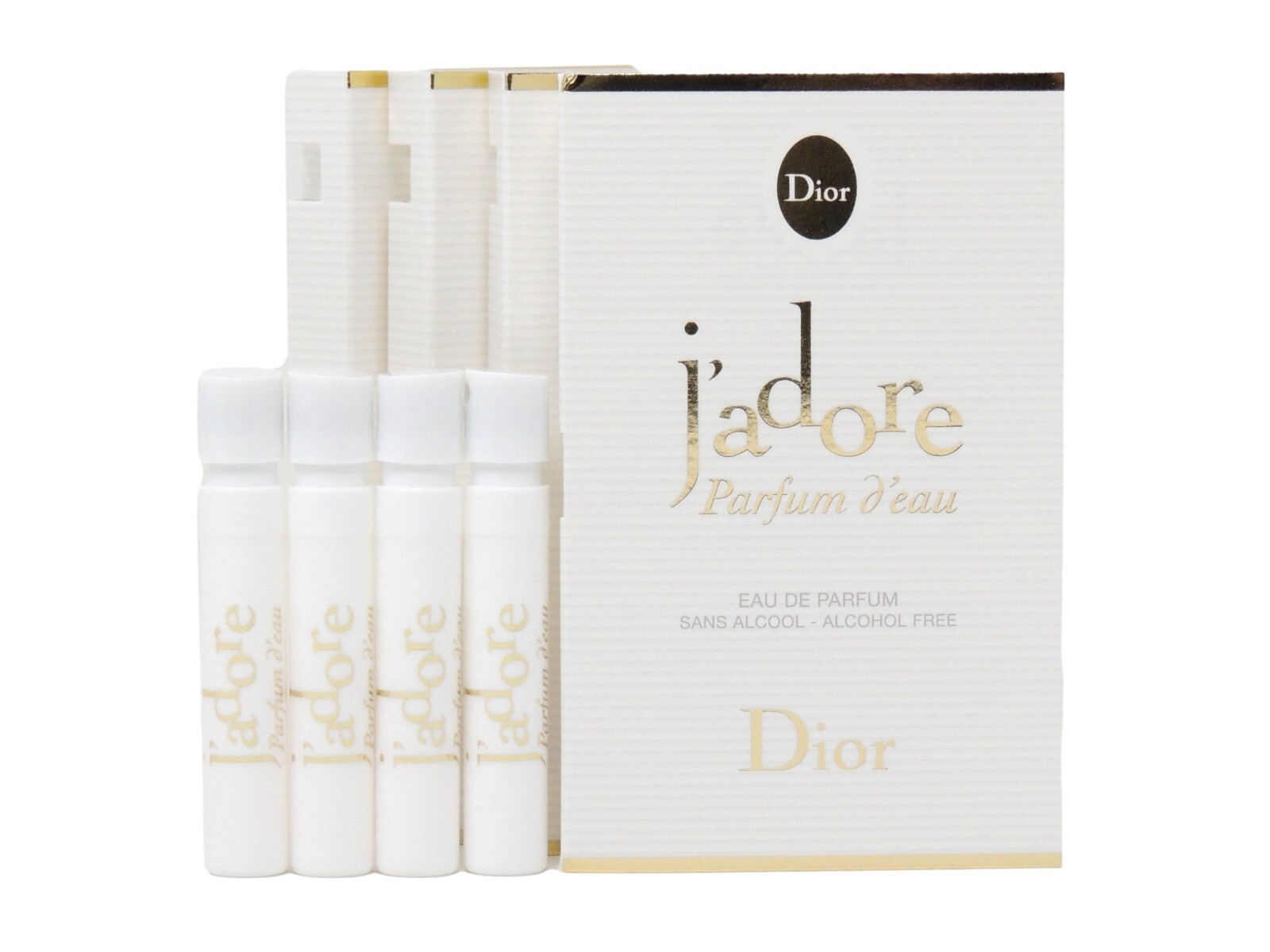 DIOR J'ADORE PARFUM D'EAU EAU DE PARFUM 1.2ml .04fl oz x 4 PERFUME ...