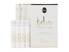 DIOR J'ADORE PARFUM D'EAU EAU DE PARFUM 1.2ml .04fl oz x 4 PERFUME SPRAY SAMPLES