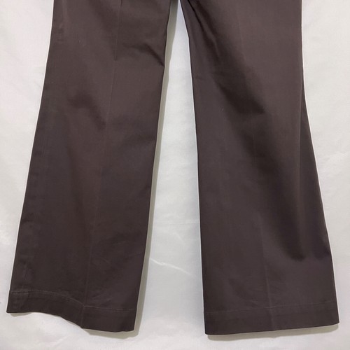 MSRP $59.50 LOFT Marisa Modern Stretch Womens 6 Brown Slacks Lo-Rise Pants 32x32 - Picture 7 of 9