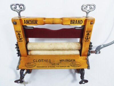 Clothing Wringers - Antique Anchor Brand Clothes Wringer