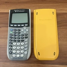 Texas Instruments TI-84 Plus Silver Edition Graphing Calculator - No Batt. Cover