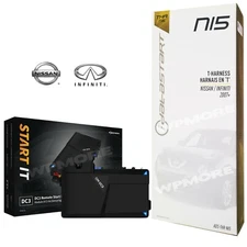 FIRSTECH FT-DC3-LC REMOTE START IT + iDATALINK ADS-THR-NI5 Factory Fit T Harness