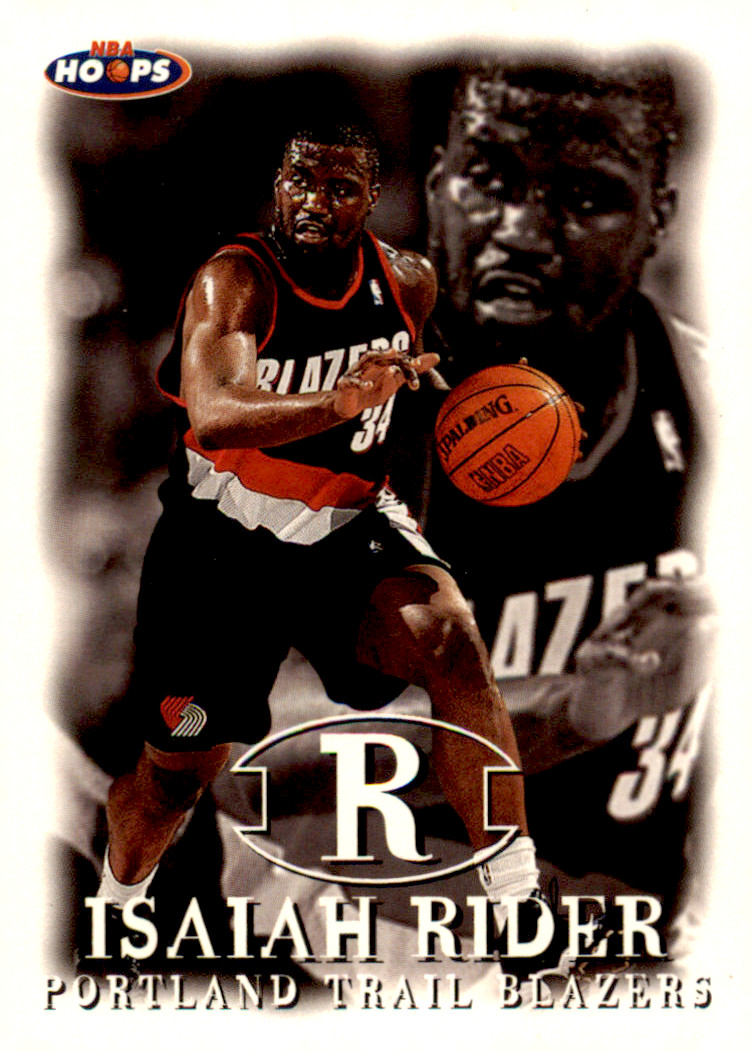 1997-98 NBA Hoops - #125 Isaiah Rider Portland Trail Blazers