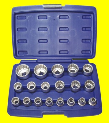 ASTA A-SUNI19 Multiprofil Varioplus Multiprofil Nüsse 6&12 Kant TORX Zoll 8-32mm