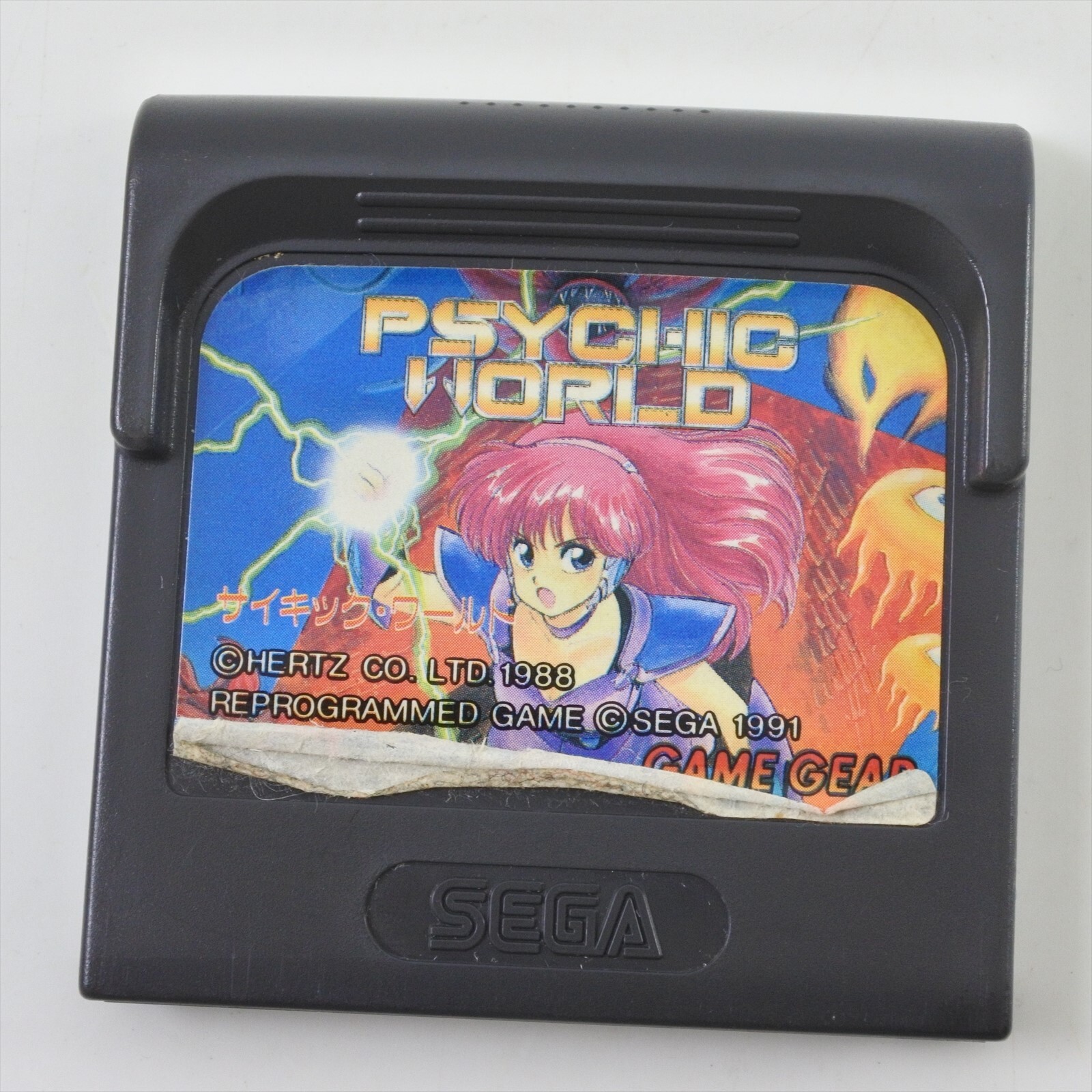 Game Gear PSYCHIC WORLD Cartridge Only Sega d528 gg