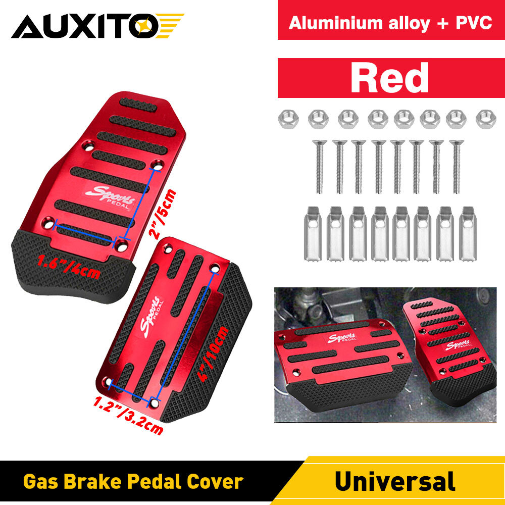 Universal Non-Slip Gas Brake Pedal Cover Car Accessory for Enhanced Safety