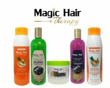 Magic Hair Therapy Day  Night Treatment,Banana  Pi a Shampoo and Cond,Detox