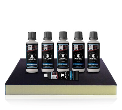 50ml Mercedes Leder-Reparatur-Set ''L'' Lederfarbe + Flüssigleder von ''VILOU''