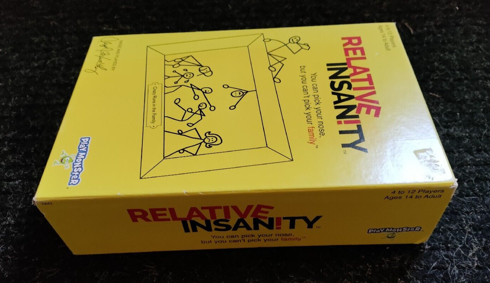 Relative Insanity Board Game Jeff Foxworthy New eBay