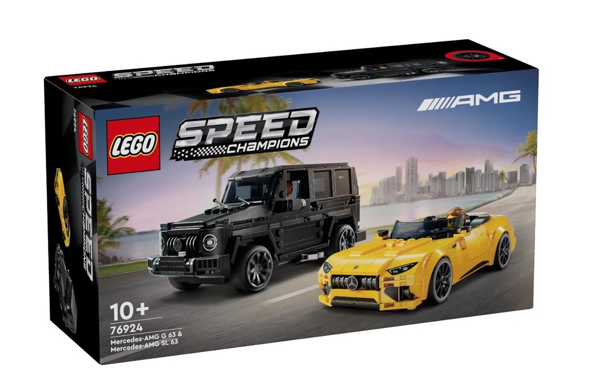 Ｇ LEGO 76924 Mercedes-AMG G 63 & Mercedes-AMG SL 63 - Speed Champion