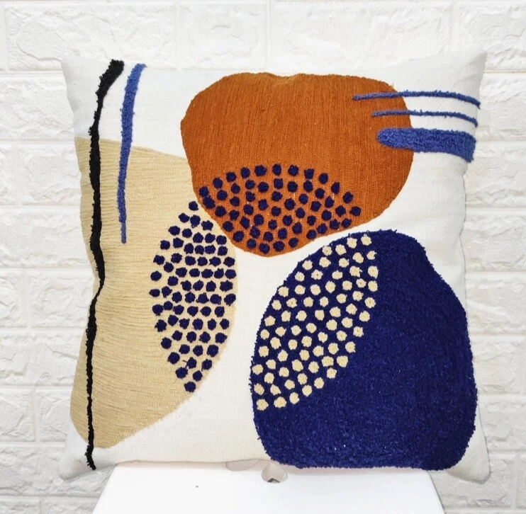 Navy tassel pillow 2025