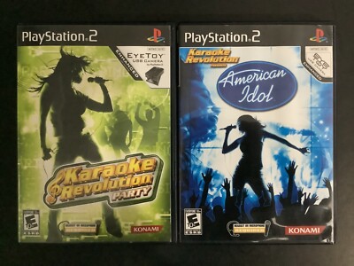 Karaoke Revolution Party American Idol Presents PS2 PlayStation