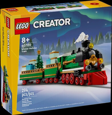 Lego Winter Holiday Train Christmas GWP Promo Creator 40700 New UK