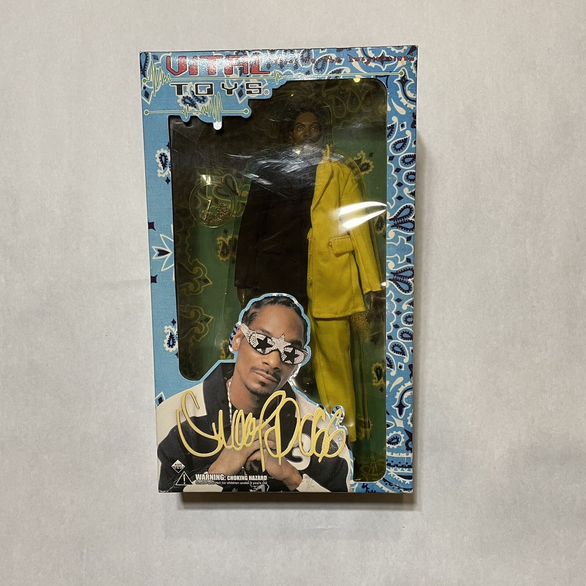 希少‼️Snoop Dogg フィギュア Vital Toys　ヴィンテージ Snoop Dogg Vital Toys Action Figure Rare 12