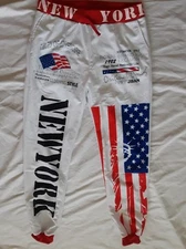 Owind Men's Ribbed Trim New York Jogger Pants Sz 2XL