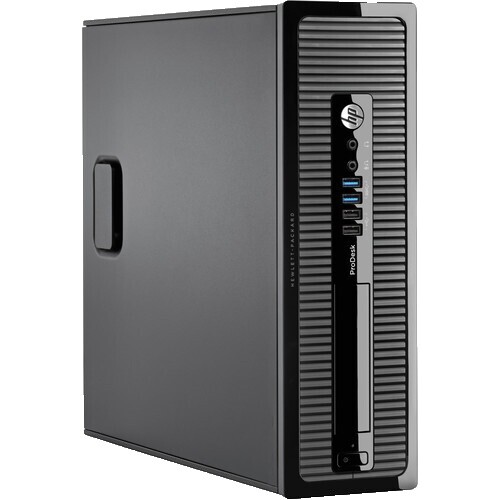 HP Desktop Core i3 Computer 8GB RAM 500GB HD 19 in Monitor Windows