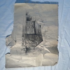 Original !RARE! Erwin carl schmidt drawing (No.1) 1-45!!! Excellent Drawing!!
