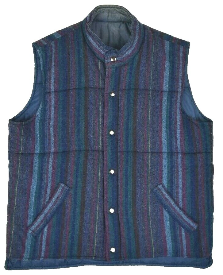 Mezcla de algodón Grunge Vintage chalecos para hombres