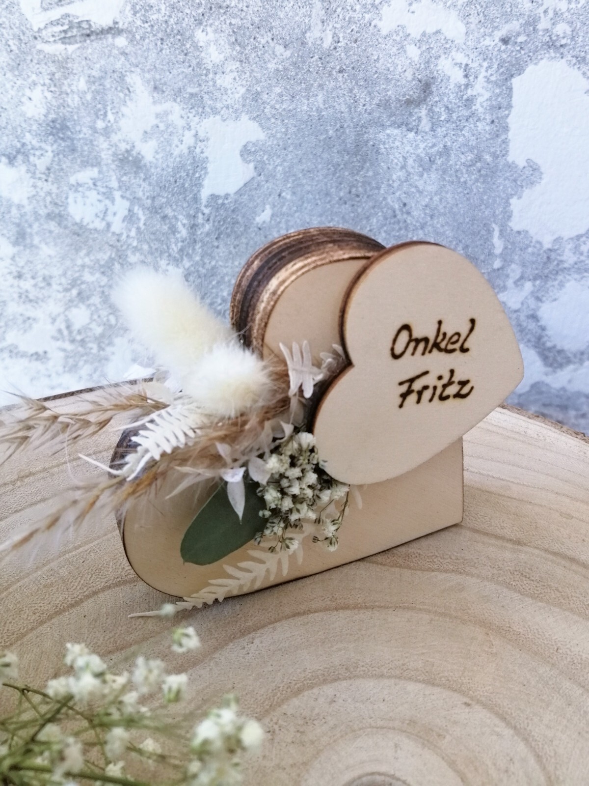 Personalisiertes Hochzeitsbox Aus Holz - Elegante Geldgeschenk-Box Mit Gravur