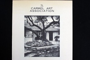 1967 The Carmel Art Association Exhibition Brochure California Artists