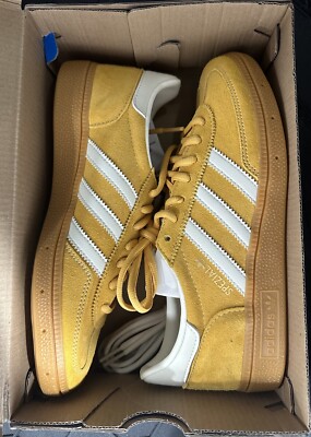 adidas Originals Handball Spezial 美品 NEW Adidas Originals Handball Spezial YELLOW/CREAM/WHITE IF7088
