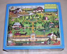 COMP 2003 Uncle Jack's Topiary Tendencies Garden Farm 1000 Pc Puzzle Wysocki