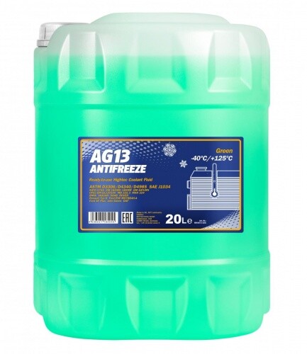 Mannol KüHlerfrostschutz Antifreeze AG13 -40 Hightec Fertigmischung 20L Kanister-image