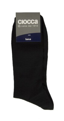 1 Niedrige Herrensocken 80% Wolle CIOCCA Artikel 888/1