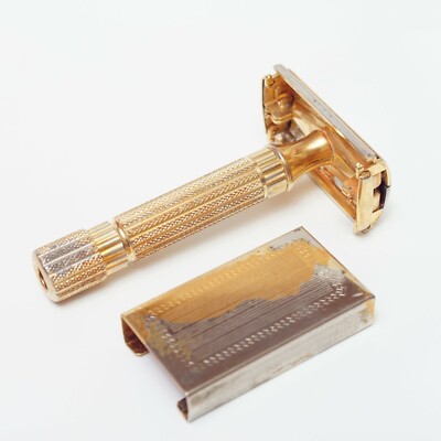 Gillette Aristocrat TTO Gold (1947) USA to be re-plated *** READ