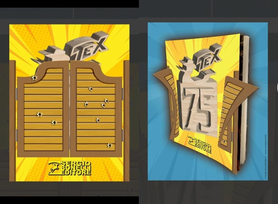 TEX MAGAZINE 75 - VARIANT LUCCA 2023 SERGIO BONELLI EDITORE