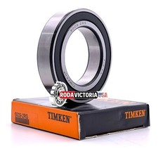 TIMKEN 6009 2RS DEEP GROOVE BALL BEARING, RUBBER SEALED 45x75x16mm