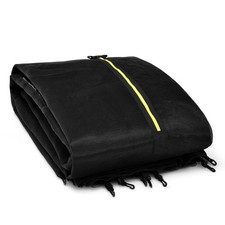 16FT Replacement Trampoline Safety Enclosure Net w/ Zipper  Protection Buckles