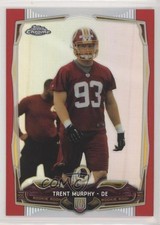 2014 Topps Chrome Red Refractor 7/25 Trent Murphy #217 fz4