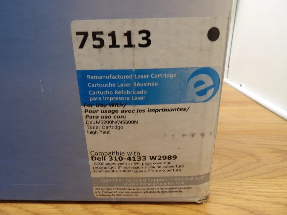 Elite Image 75113-NEW OPEN BOX!!!!!! Works with Dell M5200N/W5300N - Image 2 of 4