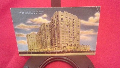 Hotel Ambassador At Night A Kirikeby Hotel 22813- Atlantic City, New Jersey