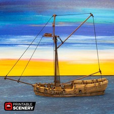 The Sloop - The Lost Islands 28mm 32mm Wargaming Terrain D D