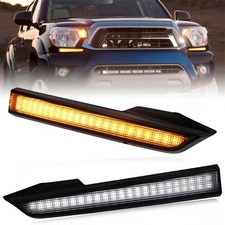 For 2012-2015 Toyota Tacoma Left+Right Front Headlight Daytime Running Light DRL