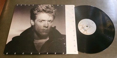 Bryan Adams Reckless Vinyl Record LP A&M SP-5013 EX/EX w/ Inner Sleeve