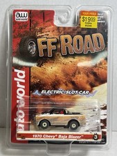 Auto world 1970 chevy baja blazer orange slot car NIB