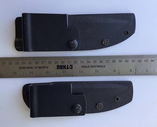 R.TERZUOLA knife Kydex sheath . Lot 2 Sheaths ONLY