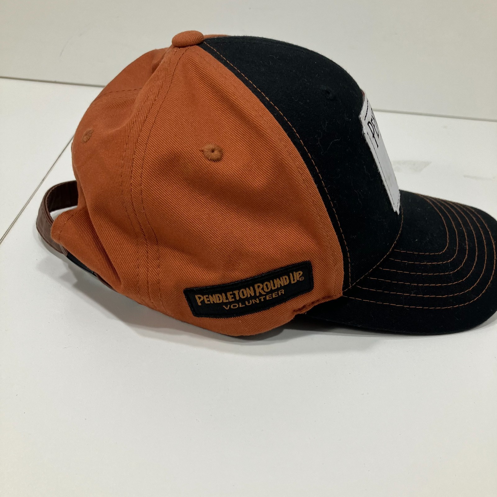 Pendleton Whisky Hat Strapback Leather Strap Pend… - image 3