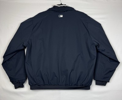 Majestic Blue New York Yankees Mens Jacket MLB Therma Base Full