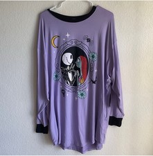 Disney's Nightmare Before Christmas Women's Sleepshirt Large Nat