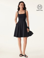 FLASH SALE!! OGL Move Women's Fit Flare Mini Bra Dress NEW