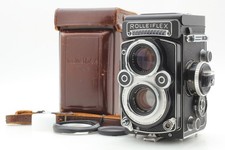 White Face Top MINT w/ Case Rolleiflex 3.5F Xenotar 75mm Late Model From JAPAN