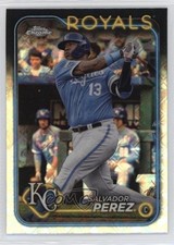 2024 Topps Chrome Logofractor Edition Salvador Perez #117 1az7