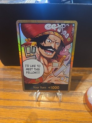One Piece TCG English OP13 GOLD Don!! Card - Carrying On His Will